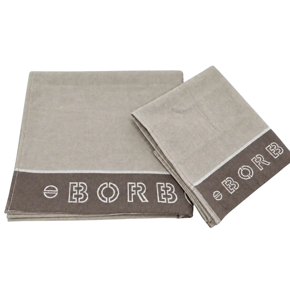 Borbonese - Set Asciugamani 1+1 OUTLINE