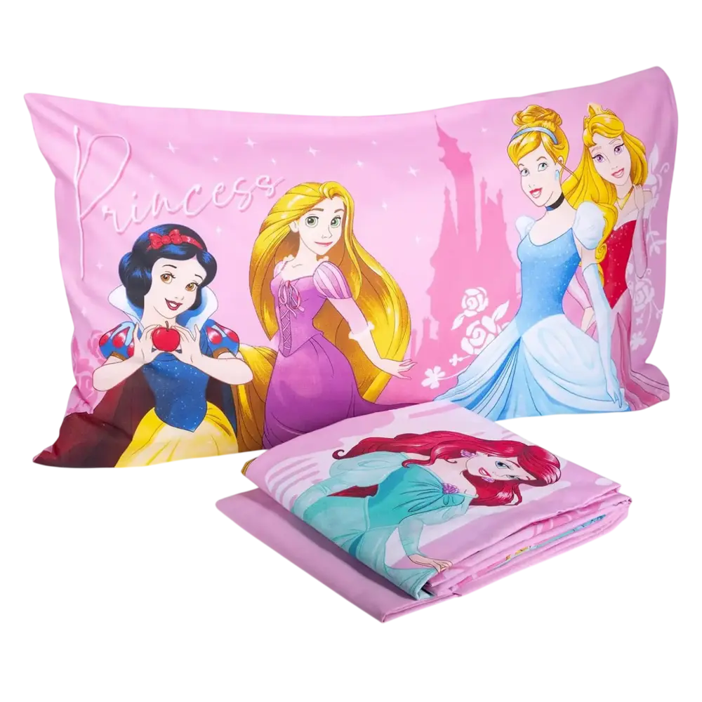 Lenzuola Completo Letto Principesse Disney - Singolo