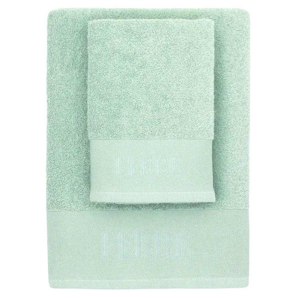 Set Asciugamani Bagno Viso + Ospite URANO - Spugna 100% Cotone