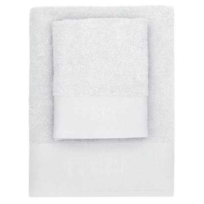 Set Asciugamani Bagno Viso + Ospite URANO - Spugna 100% Cotone