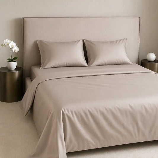 Biancaluna - Seta di Bamboo Lenzuola Completo Letto CLARA