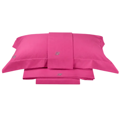 Blumarine - Lenzuola Completo Letto Blu Valentino - Fucsia