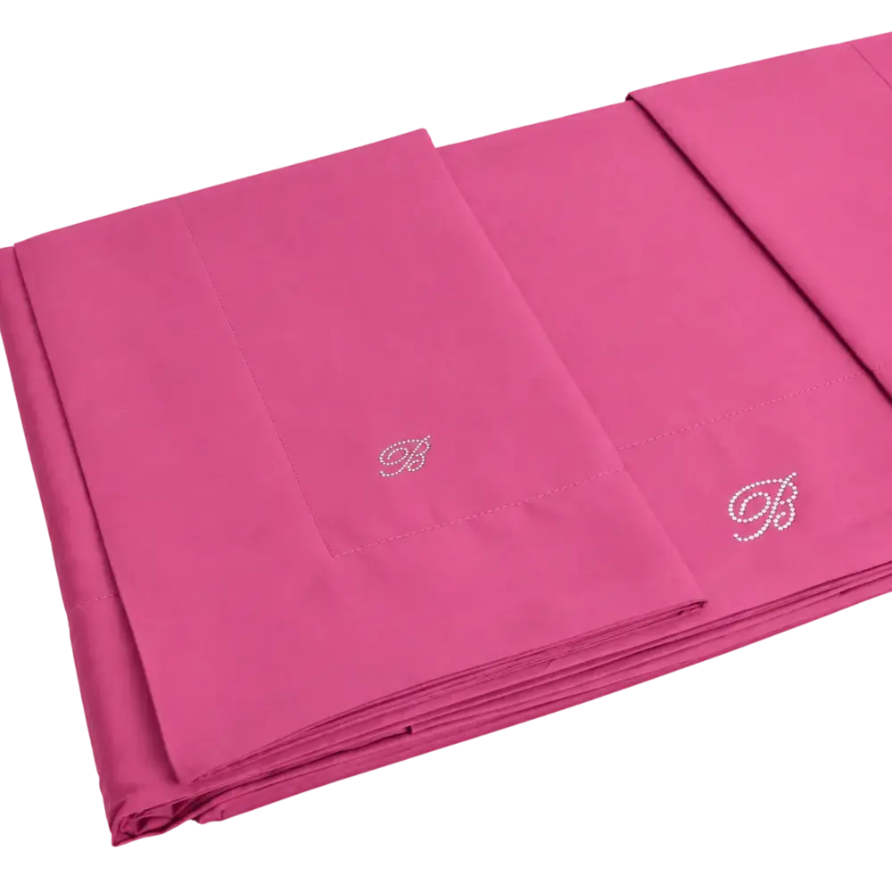Blumarine - Lenzuola Completo Letto Blu Valentino - Fucsia