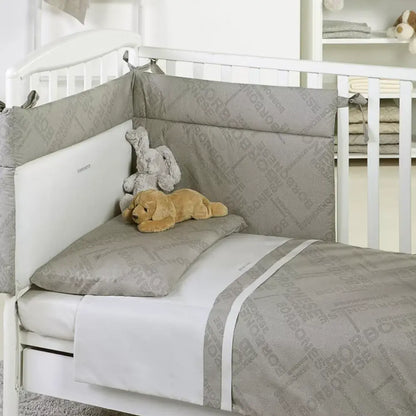 Borbonese Kids - Completo Copripiumino Lettino 5 pz. JET SET