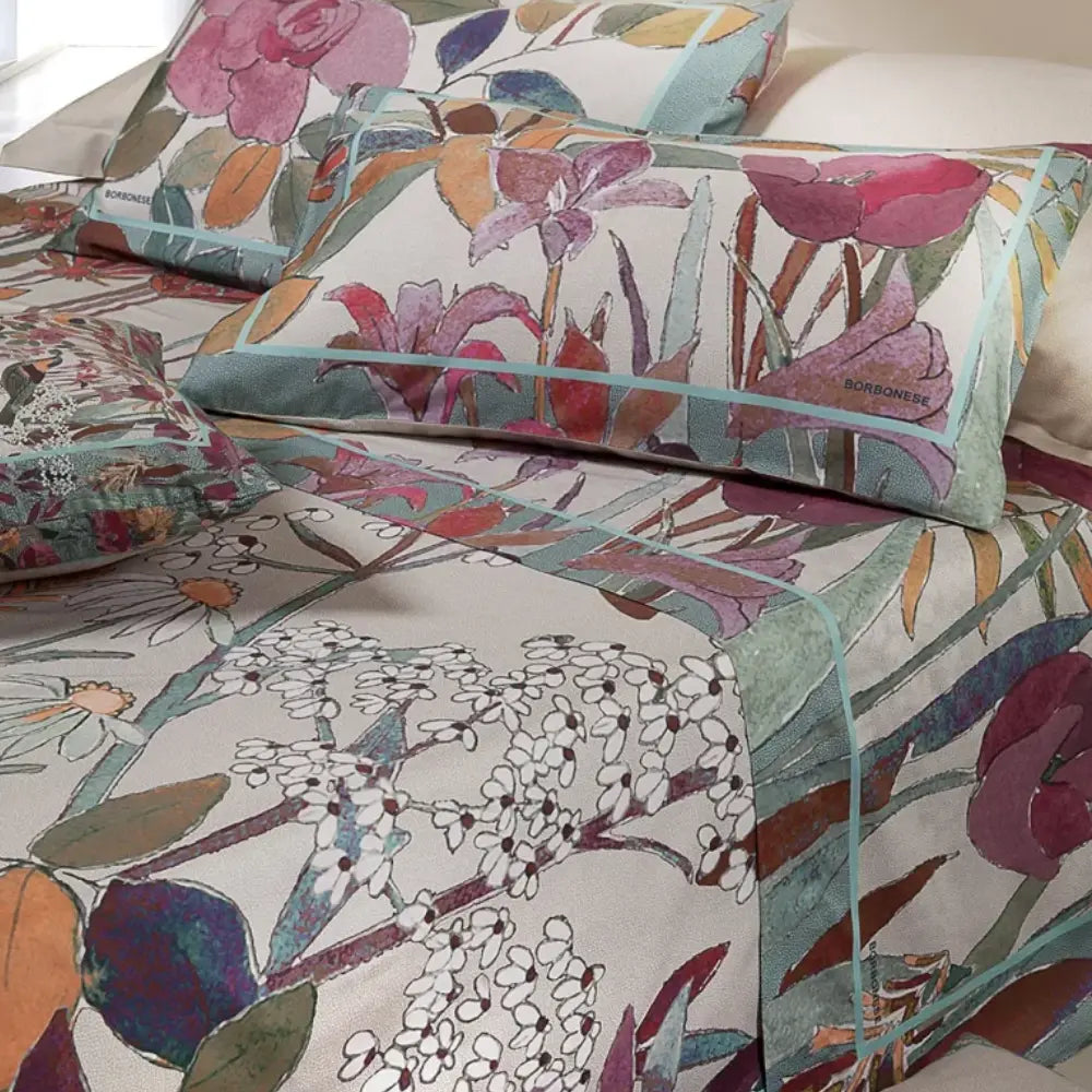 Borbonese - Lenzuola Completo Letto GARDEN