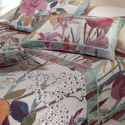 Borbonese - Lenzuola Completo Letto GARDEN