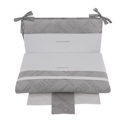 Borbonese Kids - Completo Copripiumino Lettino 5 pz. JET SET