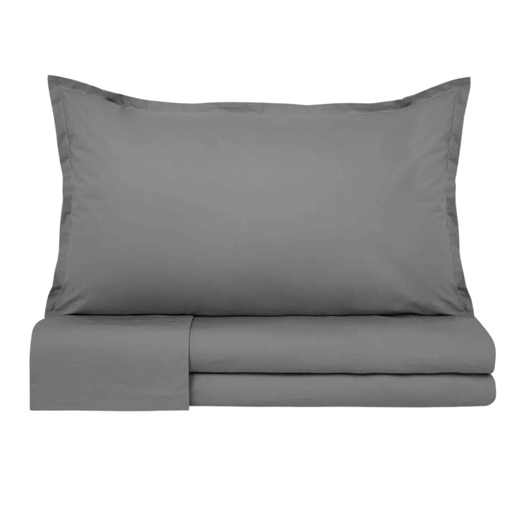 Cavalieri - Lenzuola Completo Letto in Percalle Prestige 200 - Vari Colori