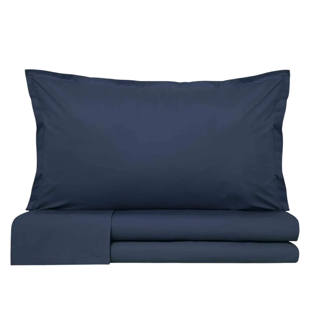 Cavalieri - Lenzuola Completo Letto in Percalle Prestige 200 - Vari Colori