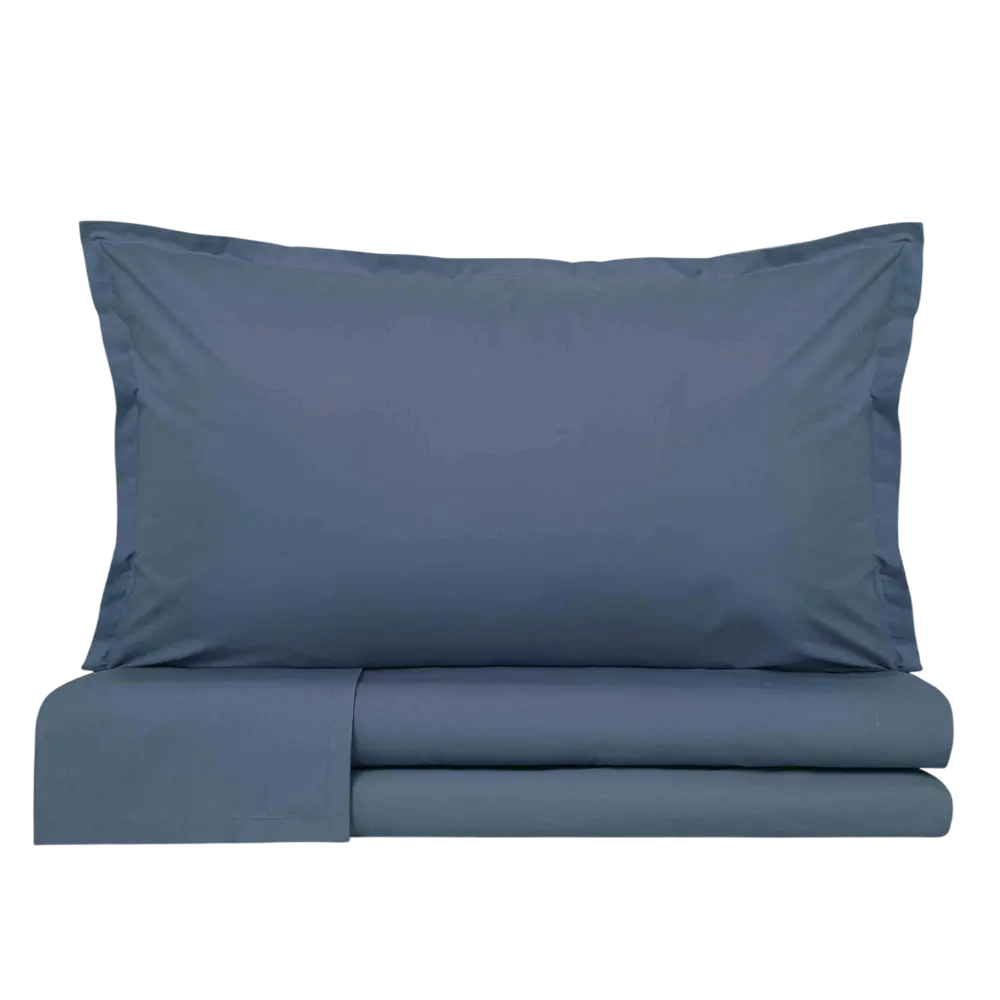 Cavalieri - Lenzuola Completo Letto in Percalle Prestige 200 - Vari Colori