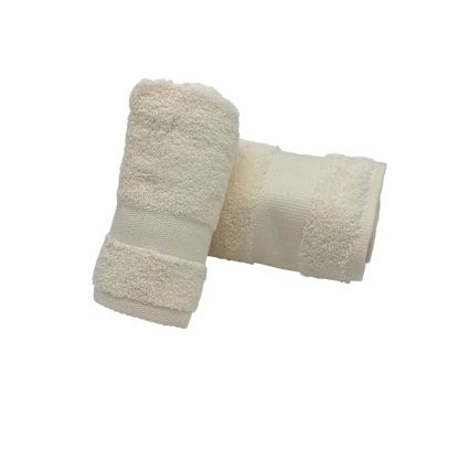 Coppia Asciugamani Bagno Viso + Ospite - Spugna 600 g/m² 100% Cotone