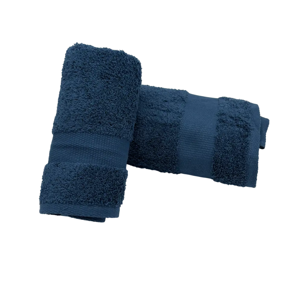 Coppia Asciugamani Bagno Viso + Ospite - Spugna 600 g/m² 100% Cotone