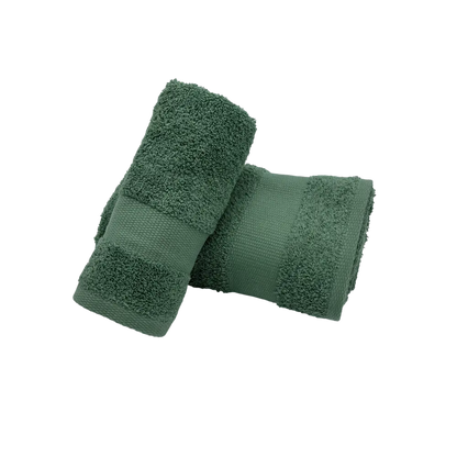 Coppia Asciugamani Bagno Viso + Ospite - Spugna 600 g/m² 100% Cotone
