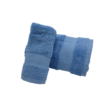 Coppia Asciugamani Bagno Viso + Ospite - Spugna 600 g/m² 100% Cotone