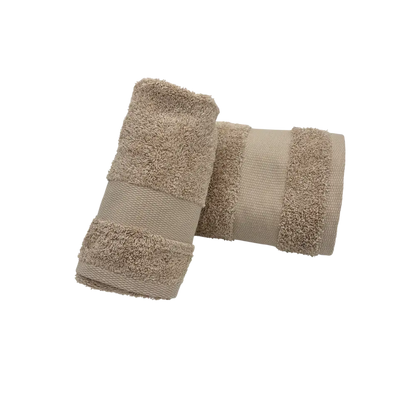 Coppia Asciugamani Bagno Viso + Ospite - Spugna 600 g/m² 100% Cotone