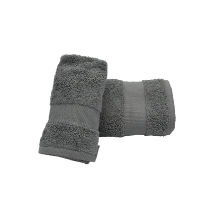 Coppia Asciugamani Bagno Viso + Ospite - Spugna 600 g/m² 100% Cotone