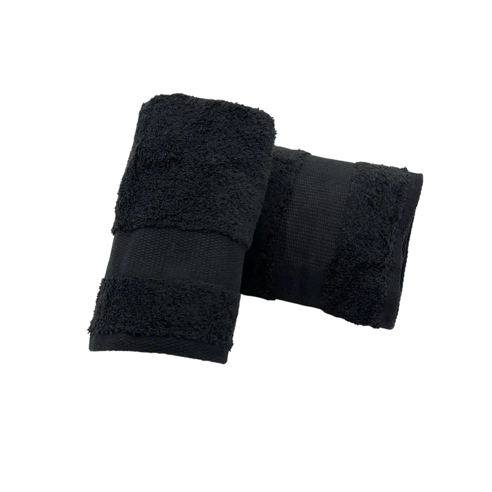 Coppia Asciugamani Bagno Viso + Ospite - Spugna 600 g/m² 100% Cotone