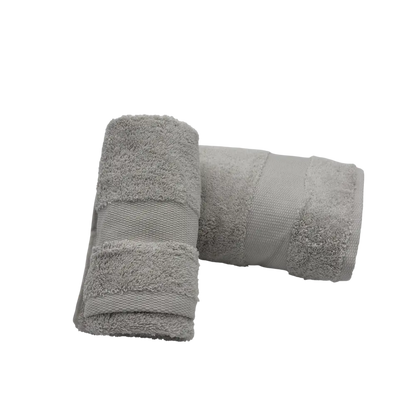 Coppia Asciugamani Bagno Viso + Ospite - Spugna 600 g/m² 100% Cotone