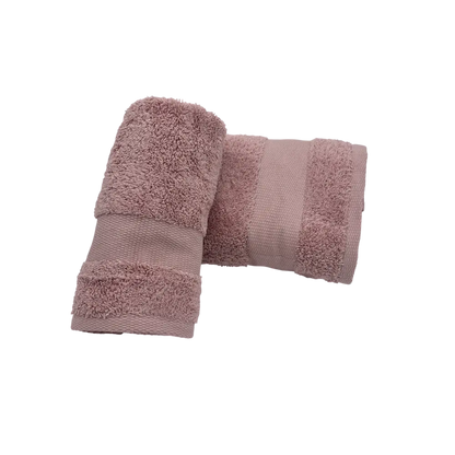Coppia Asciugamani Bagno Viso + Ospite - Spugna 600 g/m² 100% Cotone