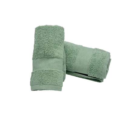 Coppia Asciugamani Bagno Viso + Ospite - Spugna 600 g/m² 100% Cotone