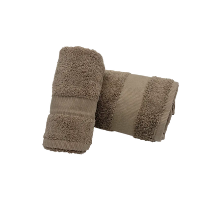Coppia Asciugamani Bagno Viso + Ospite - Spugna 600 g/m² 100% Cotone