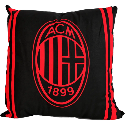 Cuscino arredo ufficiale AC Milan double face – 40 × 40 cm