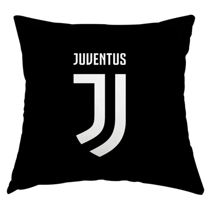 Cuscino arredo ufficiale Juventus double face – 40 × 40 cm