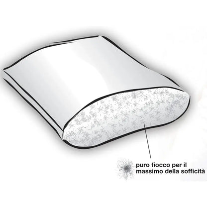 DaunenStep - Cuscino in Piuma DIAMANT Classic