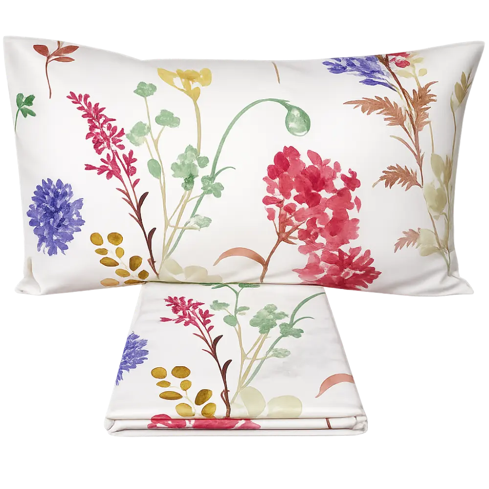 Fazzini - Parure Lenzuolo Copriletto PISTILLI - 2 Piazze