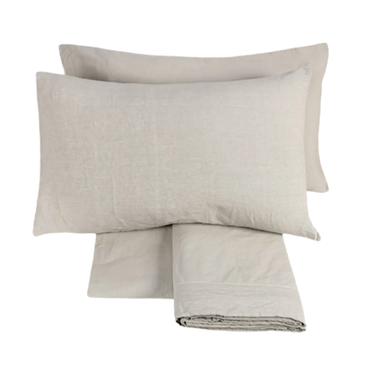 Fazzini - Lenzuola Completo Letto INCONTRI con Lino