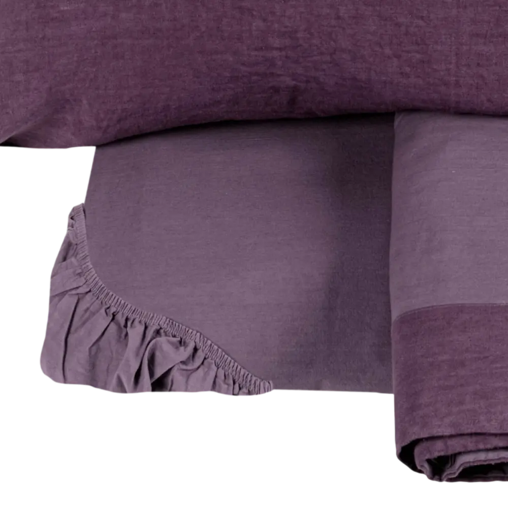 Fazzini - Lenzuola Completo Letto INCONTRI con Lino