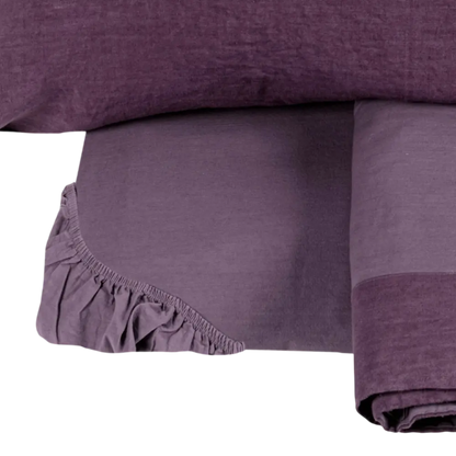 Fazzini - Lenzuola Completo Letto INCONTRI con Lino