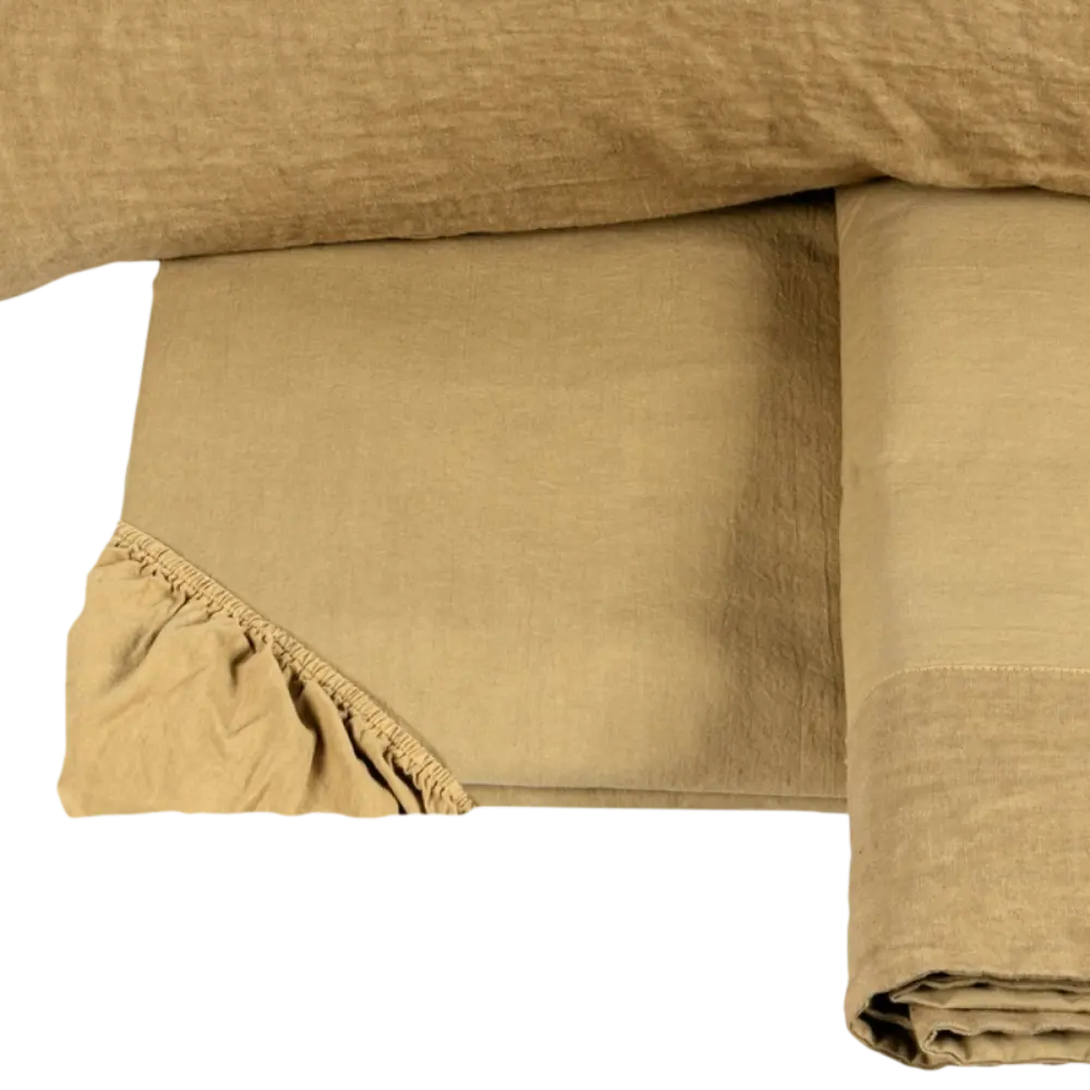 Fazzini - Lenzuola Completo Letto INCONTRI con Lino