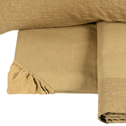 Fazzini - Lenzuola Completo Letto INCONTRI con Lino