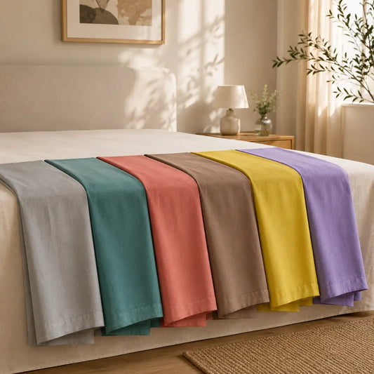 Fazzini - Lenzuolo Sotto con Angoli PLAIN - Diverse Misure e Colori