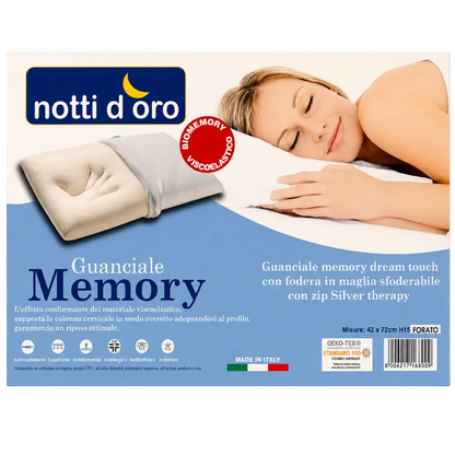 Notti D'Oro - Guanciale in Memory Forato