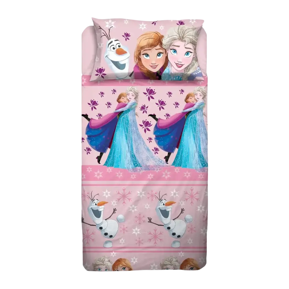 Lenzuola Completo Letto Frozen Disney - Singolo