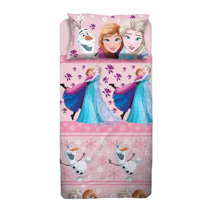 Lenzuola Completo Letto Frozen Disney - Singolo