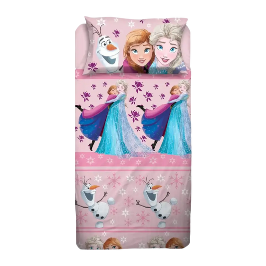Lenzuola Completo Letto Frozen Disney - Singolo
