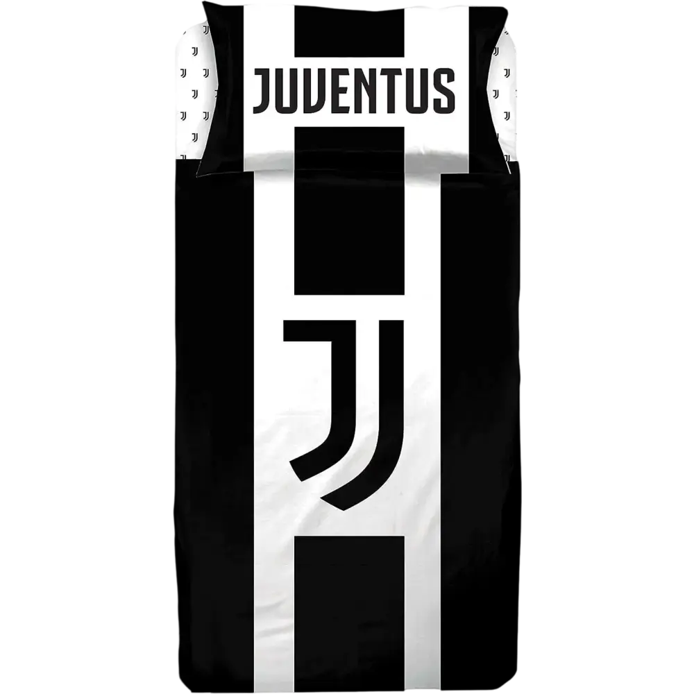 Lenzuola Completo Letto Singolo Juventus in Cotone – Prodotto Ufficiale