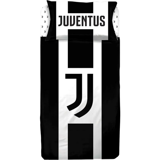 Lenzuola Completo Letto Singolo Juventus in Cotone – Prodotto Ufficiale
