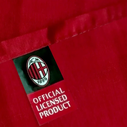Lenzuola Completo Letto Singolo A.C. Milan in Cotone – Prodotto Ufficiale