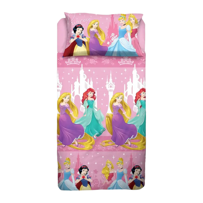 Lenzuola Completo Letto Principesse Disney - Singolo