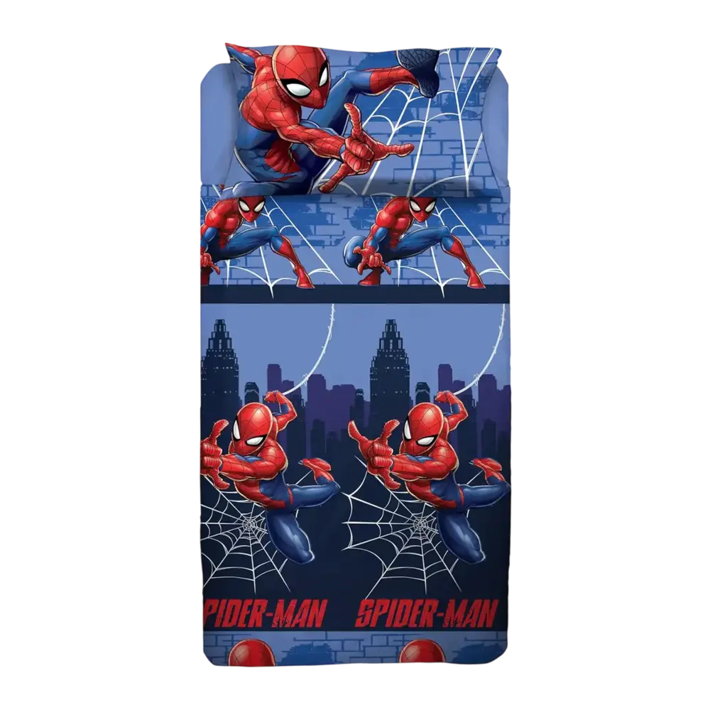 Lenzuola Completo Letto Spider-Man Marvel - Singolo