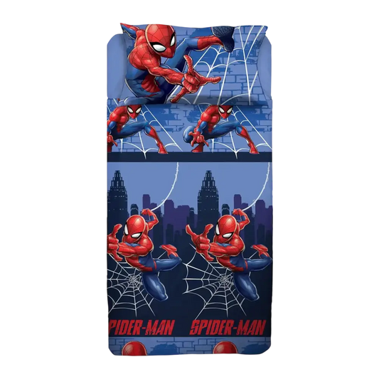 Lenzuola Completo Letto Spider-Man Marvel - Singolo
