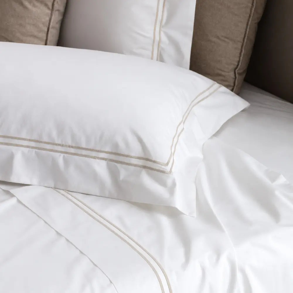 Lenzuola Completo Letto in Percalle di Cotone CLARISSA