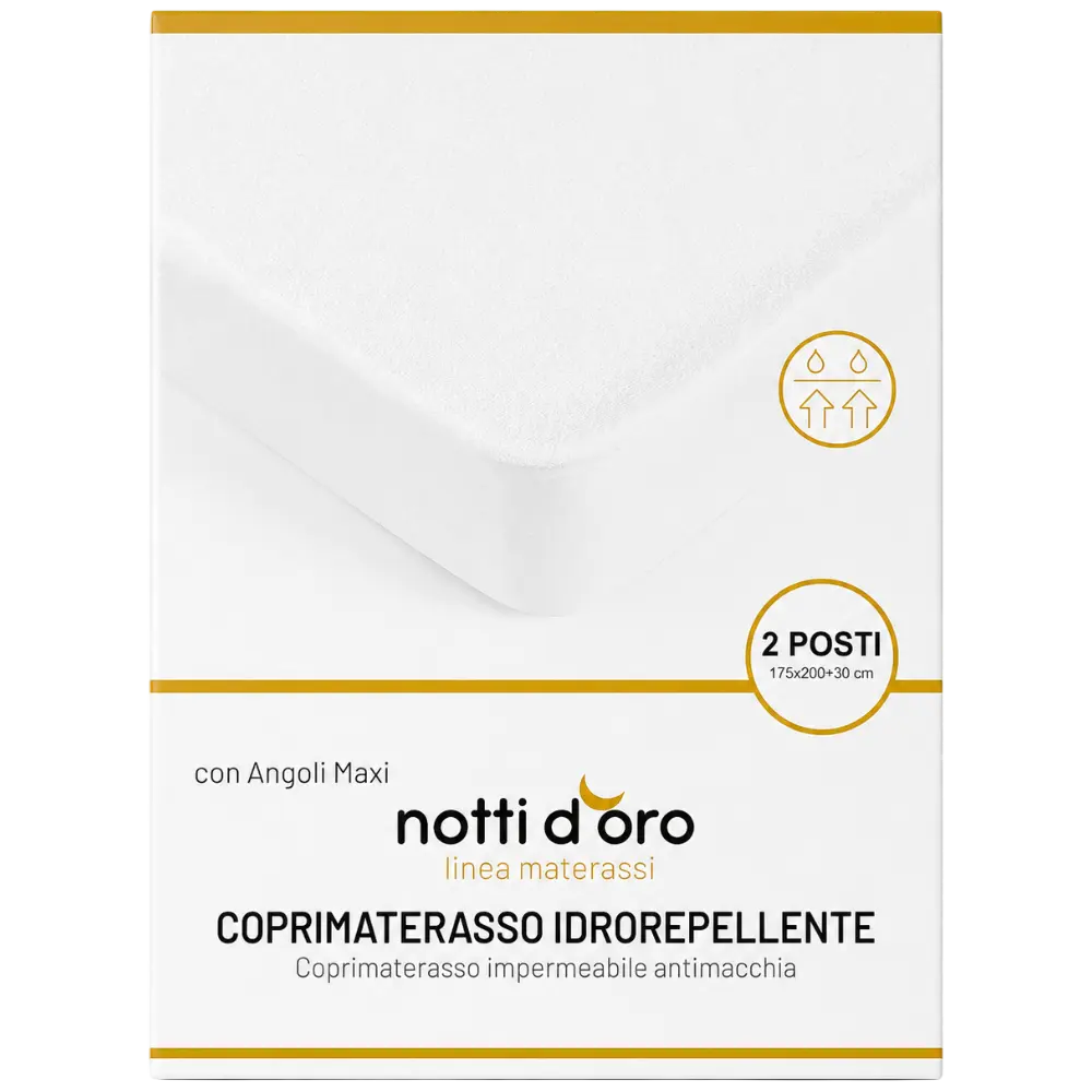 Notti D'Oro - Coprimaterasso Idrorepellente