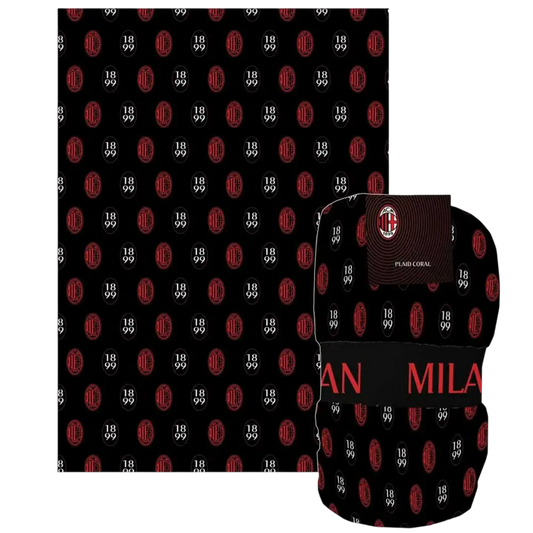 Plaid Ufficiale Milan Soft Touch - 150x210 cm