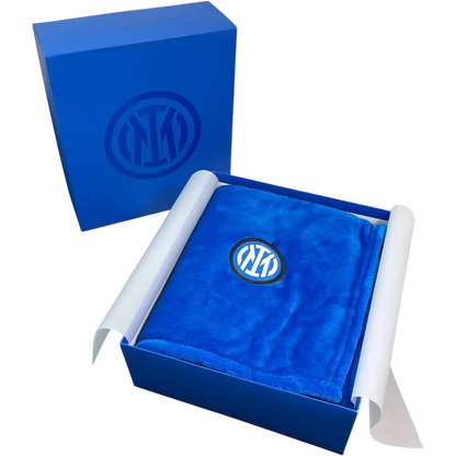 Plaid ufficiale Inter Coral Soft Touch con scatola regalo