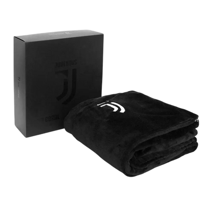 Plaid ufficiale Juventus Coral Soft Touch con scatola regalo